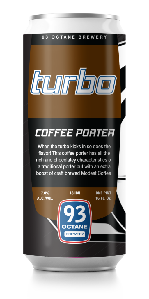 Turbo Coffee Porter by 93 Octane Brewery